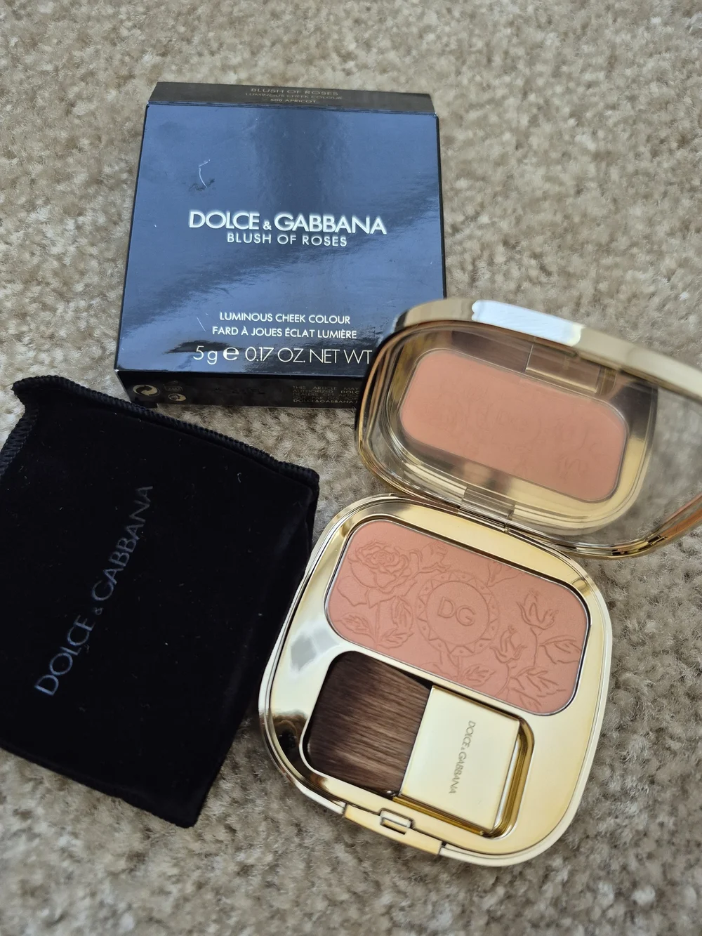 Dolce & Gabbana Blush of Roses — Peachy Coral Cheek Colour